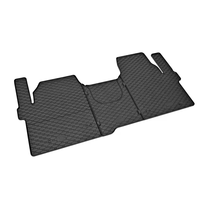 Alfombras Alfombrillas de goma a medida para FORD Tourneo Custom de 3 plazas delanteras a partir de 2024 - 1