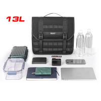 Bolsa De Sillín Para Motocicleta Rhinowalk Capacidad Grande 13L Con Panel De Soporte Organizador De Almacenamiento Lateral De Libera Rápida - details 7