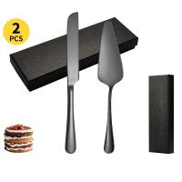 Juego De Cuchillo Y Espátula Para Pastel De Acero Inoxidable Herramienta De Pan Y Queso Para Cocinar Y Hornear Regalo - details 0