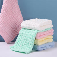 Toallas De Bebé Muselina De 6 Capas Suaves Algodón Paño De Rostro Para Baño Y Lactancia Toallas De Mano Y Burp Paquete De 5 - details 5