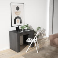 Skraut Home - Mesa Consola Extensible - Mesa Auxiliar - S III - Práctica y Versátil - Estilo Moderno - Fácil Montaje - tres longitudes 58/140-160-180x90x77cm - details 1