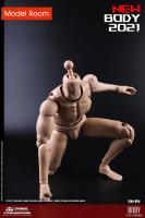 Figura De Acción Masculina COOMODEL MB001 MB002 MB003 MB004 Escala 1:6 Cuerpo Flexible Super 239/261mm Cabeza Escultada Adecuada Para Adultos - details 8