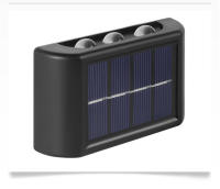 Lámpara Solar LED Exterior Sensor De Iluminación Decoración De Jardín Impermeable Luz De Pared Autocontenida Para Exterior - details 16