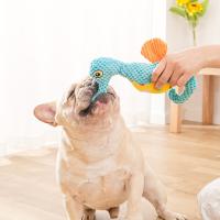 Juguetes Para Perros Resistentes Y Masticables En Forma De Caballito De Mar Juguetes Interactivos Para Compañeros Grandes De Fleece - details 5