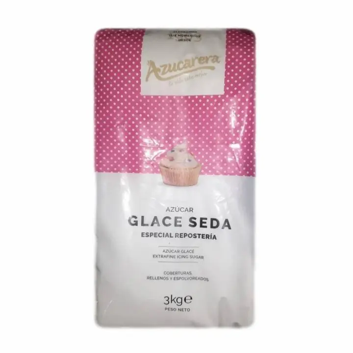 AZUCARERA Azucar glace seda - Saco 3 kgs  Azúcar glaseado suave de la marca AZUCARERA - Bolsa de 3 kgs - 1