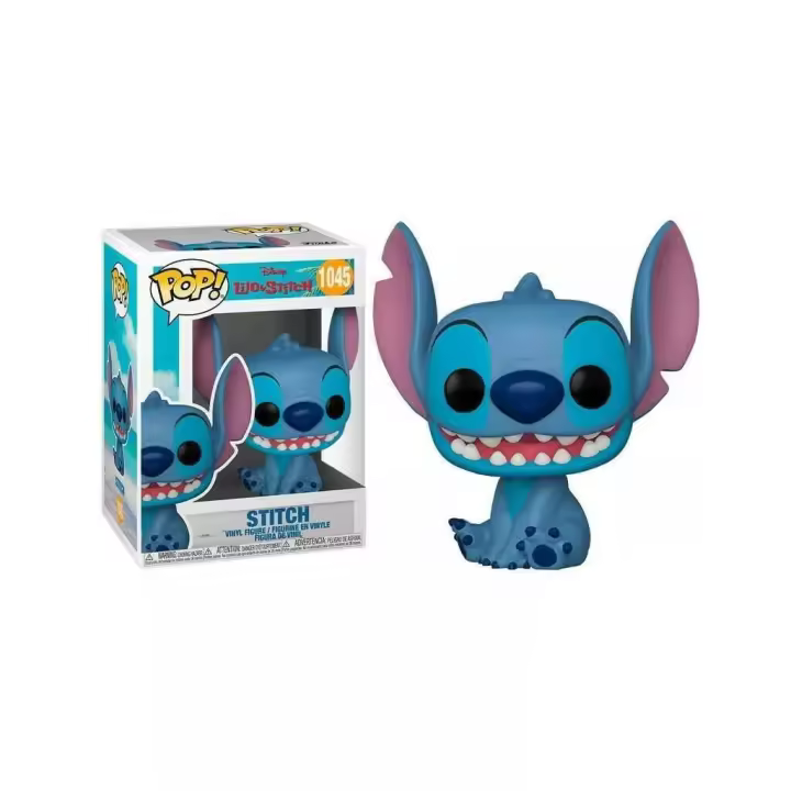 Funko Pop Disney Lilo & Stitch Stitch Sentado 1045 - Figura Coleccionable - 1