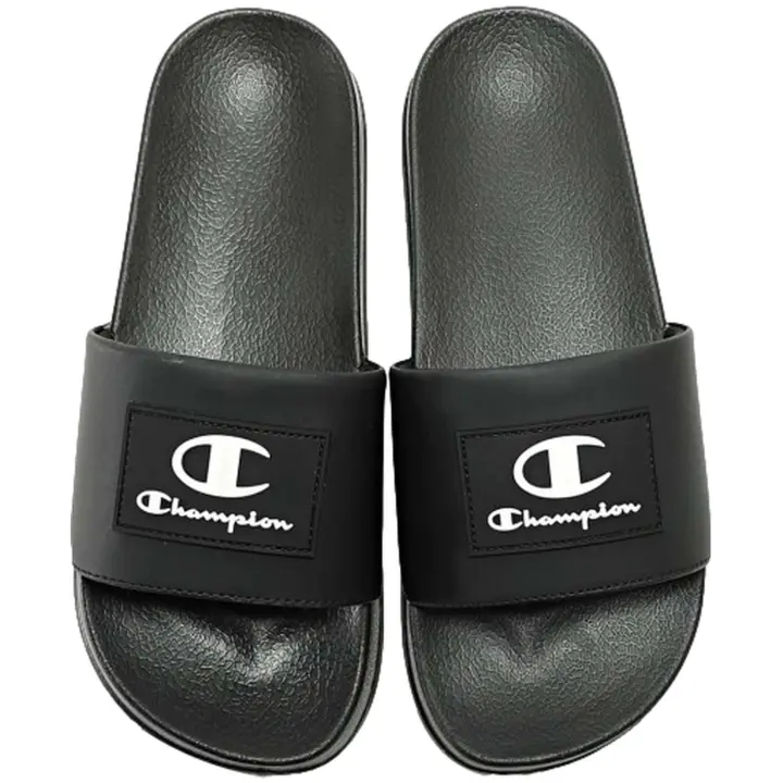 Chanclas marca Champion modelo S22051-Kk001 para hombre en color negro - 1