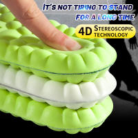 Almohadillas De Running Ortopédicas 4D Super Suaves Y Transpirables Absorción De Choque Alta Elasticidad Antigolpes Y Anti-olor Para Zapatos Adultos Unisex - details 3