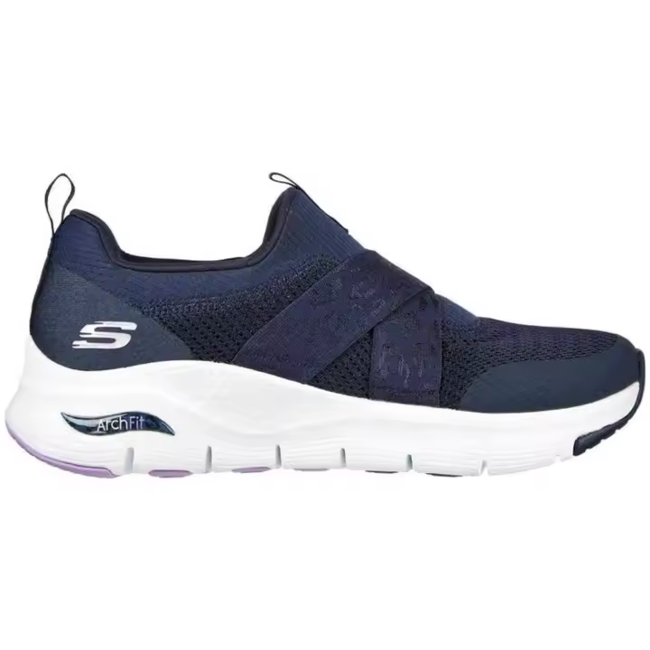Zapatillas Skechers Arch Fit para mujer en color azul - 1