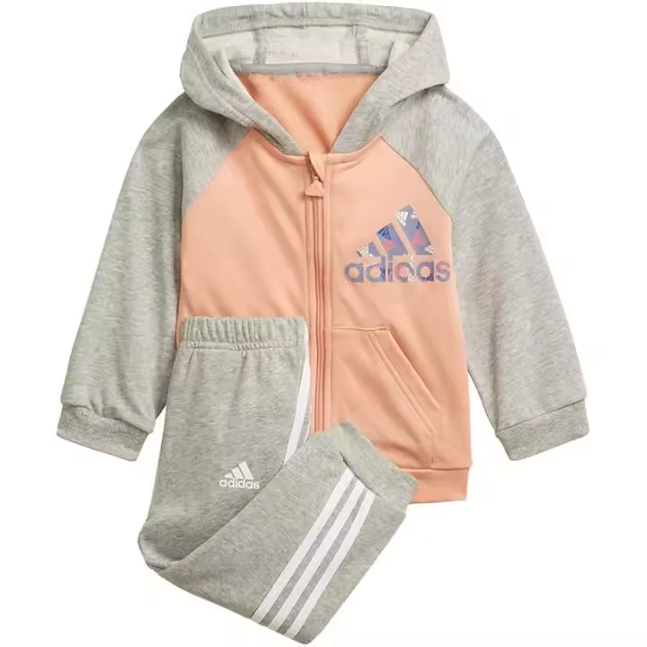Conjunto bebé unisex adidas I Bos Logo Fz J - ¡Elegante y cómodo! - 1
