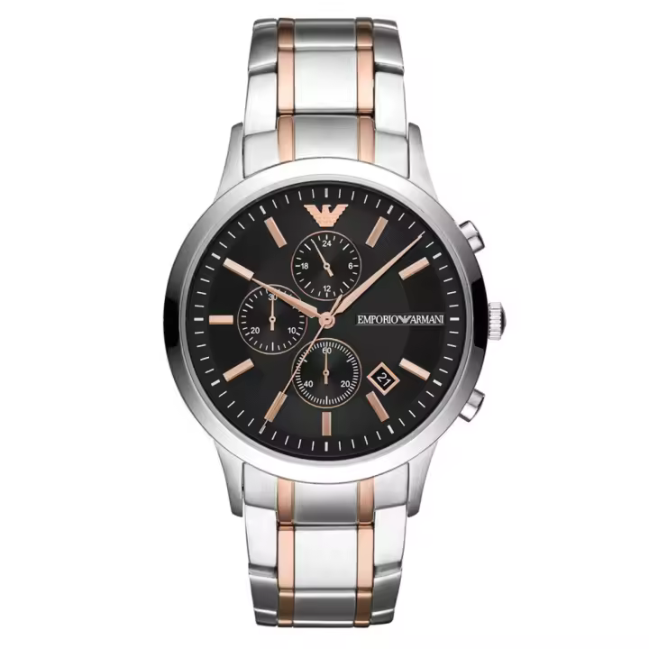 Reloj Analógico de Cuarzo Para Hombre Emporio Armani AR11165, Diámetro 43 MM - 1