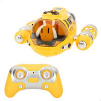 COLORBABY - Submarino teledirigido, 5 km/h, 25 m, Rotación 360º, Con luces de colores y spray de agua, 2.4 GH.z, mando sumergible, juguete acuático, juguete para el agua, regalo para niños, +6 años, radiocontrol, barco eléctrico control remoto - details 0