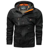 Chaqueta De Ropa Militar Para Hombres Impermeable Con Varios Bolsillos Para Camping Y Carreras Chaqueta Táctica Para Hombres - details 12