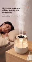 Humidificador USB De Gran Capacidad 6.8L Doble Rociador Para Casa Dormitorio Oficina Habitación Con Pequeño Luz Nocturna - details 6