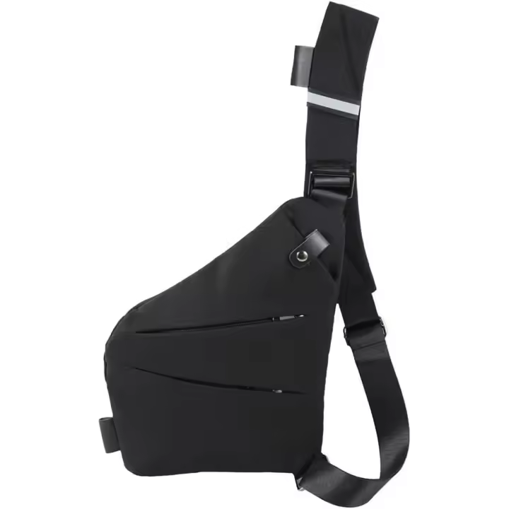 Bandolera, Cruzada al hombro, o la espalda por el pecho, mochila antirobo, para hombre y Mujer - 1