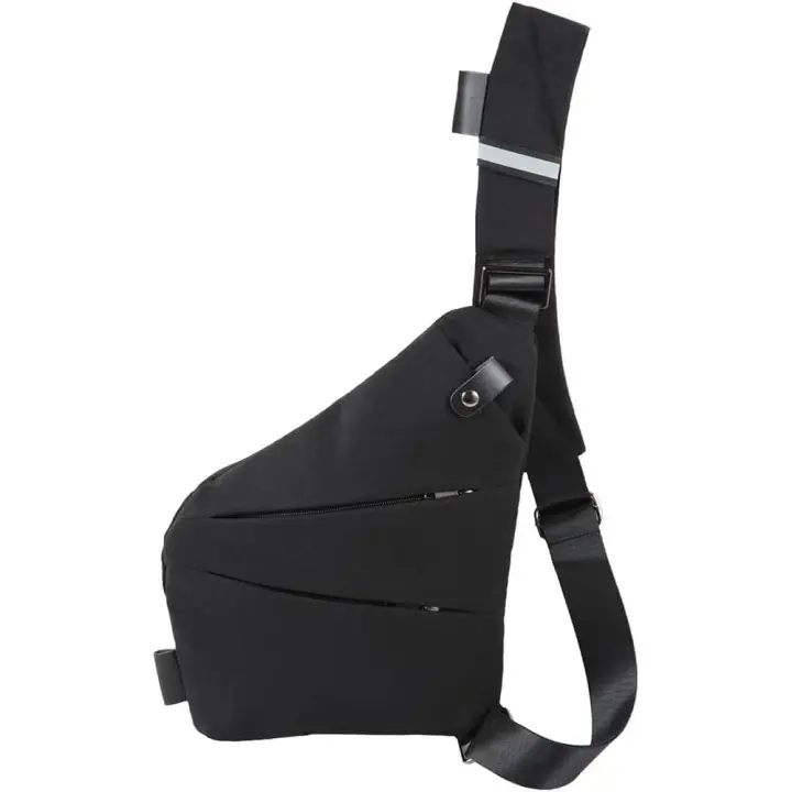 Bandolera, Cruzada al hombro, o la espalda por el pecho, mochila antirobo, para hombre y Mujer - 1