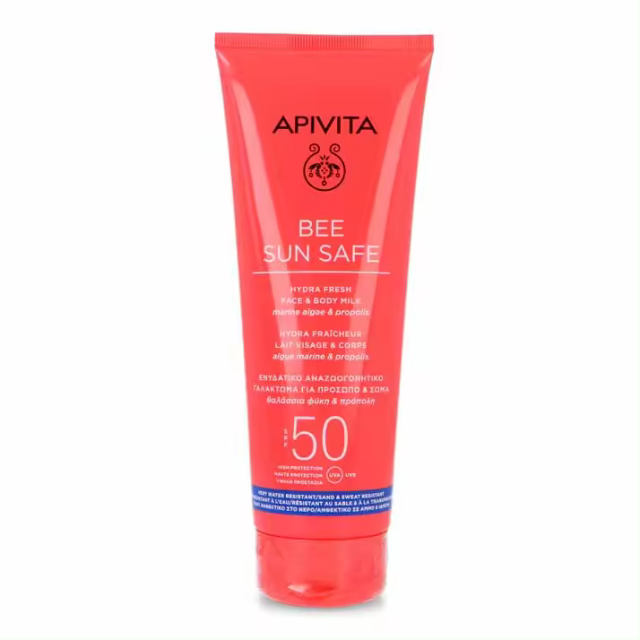 Apivita Bee Sun Safe Hydra Fresh Leche Spf50 200 Ml - 1