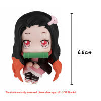 Figura De Acción Anime Demon Slayer Kimetsu No Yaiba 7CM Kamado Tanjirou Agatsuma Zenitsu Nezuko Guerilleros PVC Modelo Juguetes - details 12