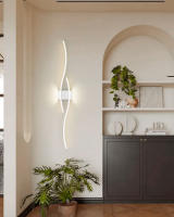 Lámparas De Pared LED Para Interior En Negro Oro Blanco Iluminación Para Dormitorio Pasillo Aisle Balcón Luz De Pared Moderna - details 18