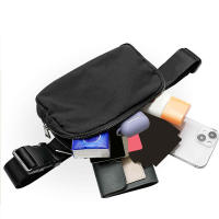 Bolsa De Cintura Minimalista Para Deportes Al Aire Libre Mochila Pequeña De Nylon Sencilla Para Hombres Y Mujeres Ideal Para Viajes Y Correr - details 1