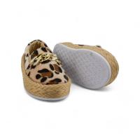 NadaBasico Calzados - Zapatilla SliP On Animal print infantil con cadena dorada - details 0