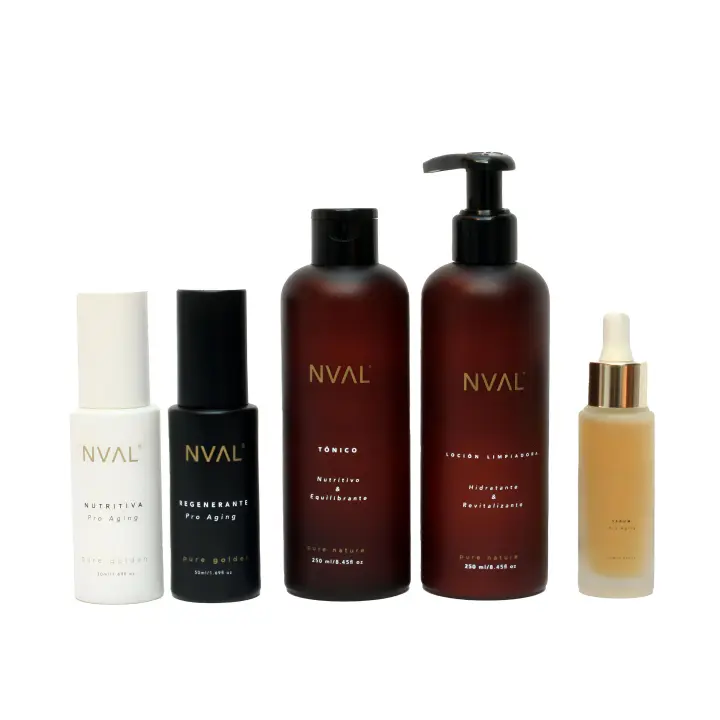 NVAL- Kit Rutina Diaria Facial | Limpieza, Hidratación y Prevención para todo tipo de pieles | Cuidado de la Piel (Completo) - 1