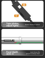 Cámara De Endoscopia Industrial Tipo-C Impermeable 3En1 Para Teléfono Android PC USB Con Lente Autofocus Inspección Borescope Para Coche Alcantarillado - details 14