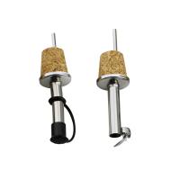 3pcs Tapón Para Botella De Vino Con Tapa Esmaltada Y Madera Eco-amigable Para Mantener El Vino Fresco Para Bodas Y Fiestas - details 2