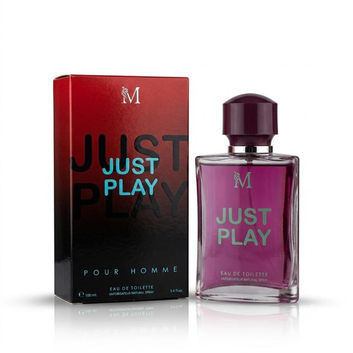Just Play Pour Homme by Montage Brands Perfume para hombre Eau de Toilette fresco citrico con notas de limoneno citral… — oferta en Miravia