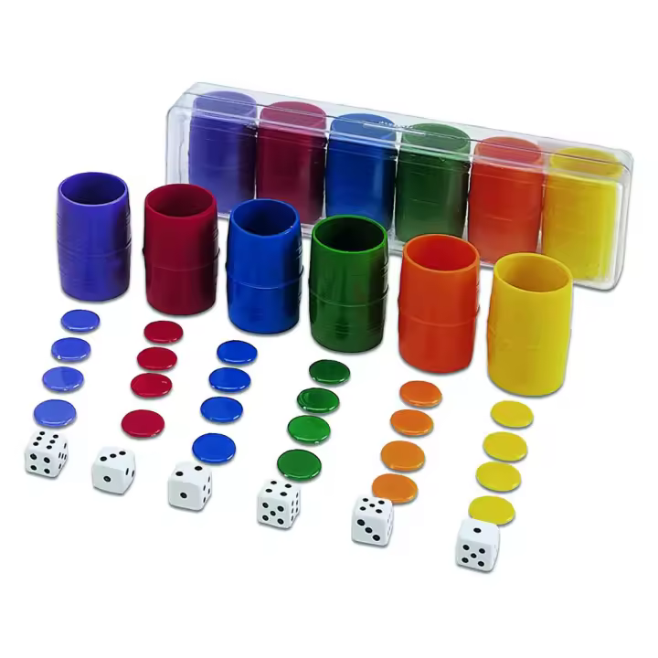6 Accesorios Parchis-Oca 6 jugadores Itinerario Cayro CAYRO - 1