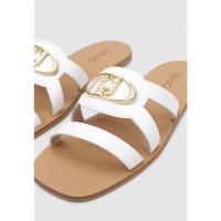 LIUJO SABA 11 Sandalia Plana Mujer Blanco - details 1