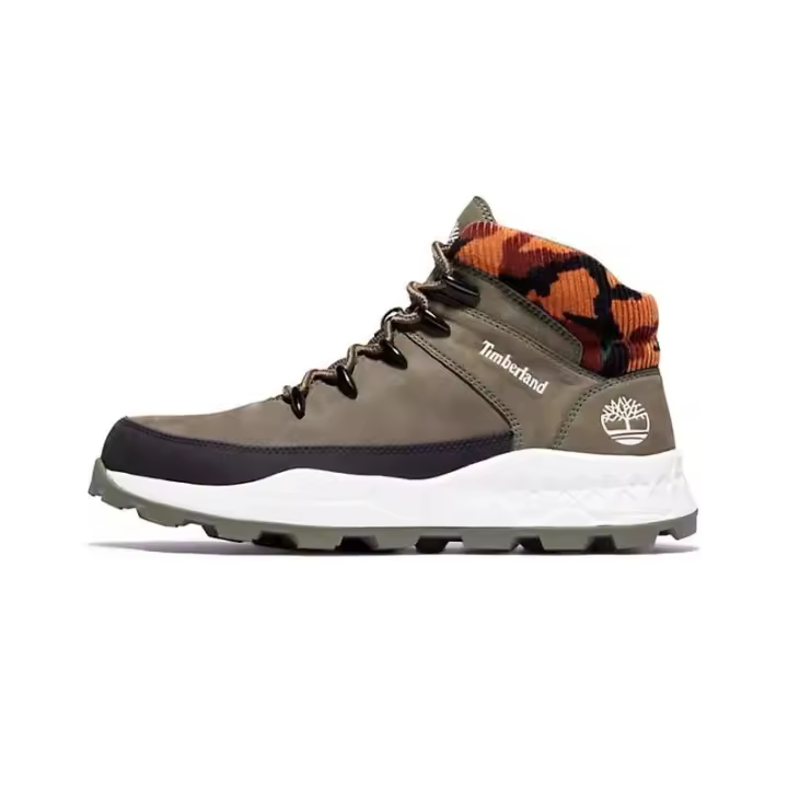 BOTAS TIMBERLAND BROOKLYN MID HIKER VERDES - 1