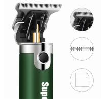 JAME 96V6 USB Afeitadora Profesional Para Hombres Trimmer De Cabello Barbero Corte De Barba Con Cuchilla De Acero Inoxidable 0.1mm - details 1