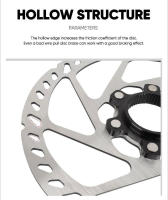 Rotador De Freno De Disco Para Bicicleta De Carretera Y Montaña 160mm 180mm 203mm Material De Acero Sistema De Freno Hidráulico Centerlock - details 4