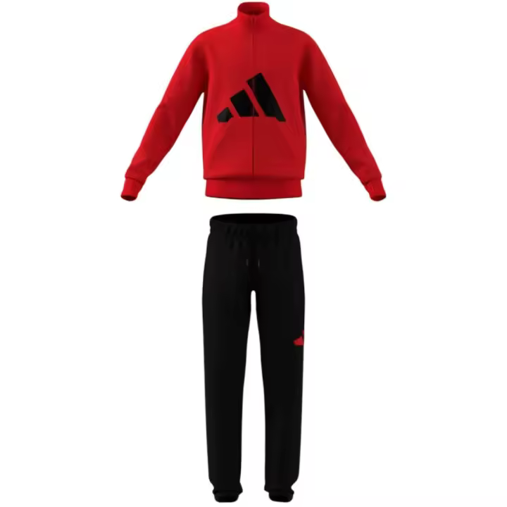 Chandal Rojo ADIDAS J BL TR TS 205 PURRUB/BLACK - 1