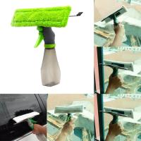 Combo de limpieza de ventanas profesional: escobilla de goma, cepillo de microfibra para ventanas y botella rociadora de agua - details 3