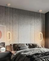 Lámpara Colgante Minimalista Moderna Para Sala De Estar Y Dormitorio Iluminación Ambiental Decorativa Para El Hogar Instalación Interior - details 8