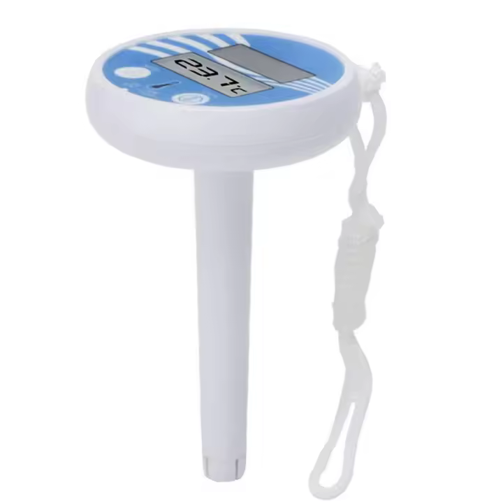 Termómeter Flotante para Pool, termómetro de Agua flotante, termómetro Digital Solar con indicador De Temp - 1