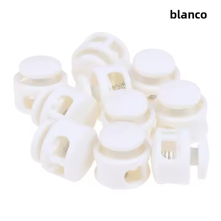10Pcs Paracord Lanyard Cierre De Resorte Tapa De Paracaídas Para Mochila Deportes Zapatillas Accesorios De Bolsa Material Plástico Tamaño 17mm X 17mm - 1
