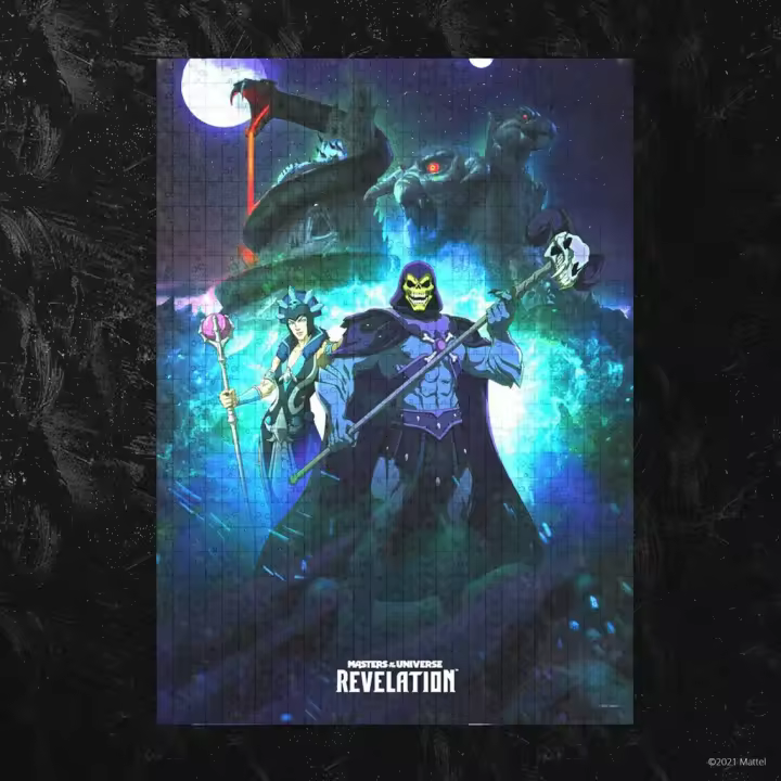 Puzzle amos del universo revelacion skeletor & evil lyn 1000 piezas - 1