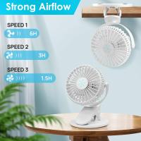 Mini Ventilador USB, Base Estable, 3 Velocidades - details 3