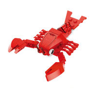 Bloques De Construcción Tema Jardín De Vegetales Y Animales Lindos Dragonfly Spider Mantis Centipede Grasshopper Honeybee Para Niños Mayor De 6 Años Material ABS Sin Batería - details 22