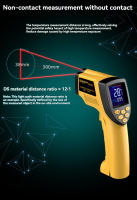 TM600/750/900 Gun Termómetro Infrarrojo Temperatura -50℃~950℃ Medidor De Temperatura Inalámbrico Preciso Y Rápido Para Hogar Y Jardín - details 7