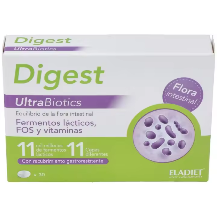 Digest Ultraprobiotic 30 Comprimidos (600Mg) - 1