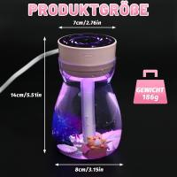 Colorido Phoenix Aromaterapia Humidificador USB Hogar Escorio Hydratación Silencio Coche Gran Spray Micro Aroma Atomizador, Rosa - details 4