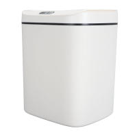 Basurero Automático Para Baño Con Sensor De Movimiento Y Pilas Recargables Fácil De Limpiar Para Sala De Estar - details 8