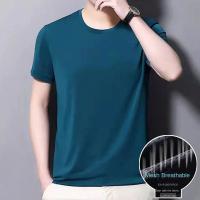 Camiseta Deportiva Hombre Verano Secado Rápido Suelta Oversize Manga Corta Transpirable Poliéster Casual MINISO - details 4