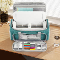 Bolsa De Almacenamiento Portátil Impermeable Para Viaje Caja Protectora Antideslizante Con Múltiples Bolsillos Para Máquina Cortadora Inteligente Cricut Joy Xtra - details 1