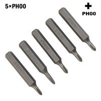 Juego De 5 Piezas De Puntas De Destornillador Hexagonales PH0000 PH000 PH00 PH0 PH1 PH2 Magnéticas De 4x28mm Para Soldadura Y Reparación - details 4
