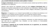 Colágeno hidrolizado | Con Mg, Ác. Hialurónico, Vit. C | Neutro 400g //Magnesio: El magnesio es un mineral imprescindible en la síntesis de proteínas en el organismo, en el sistema nervioso-muscular y en la salud de nuestros huesos. - details 1